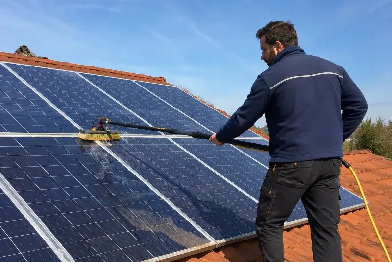 Nettoyage et entretien de panneaux solaires à Apremont